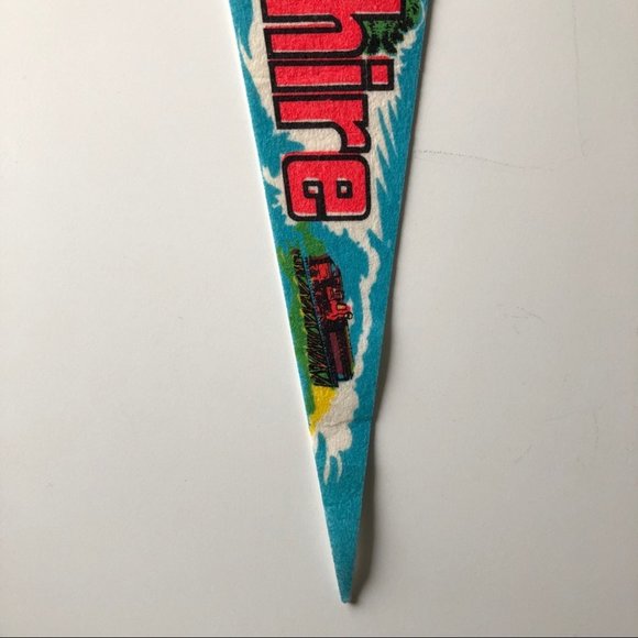 Vintage 1975 New Hampshire Souvenir Pennant 70s - Picture 4 of 10